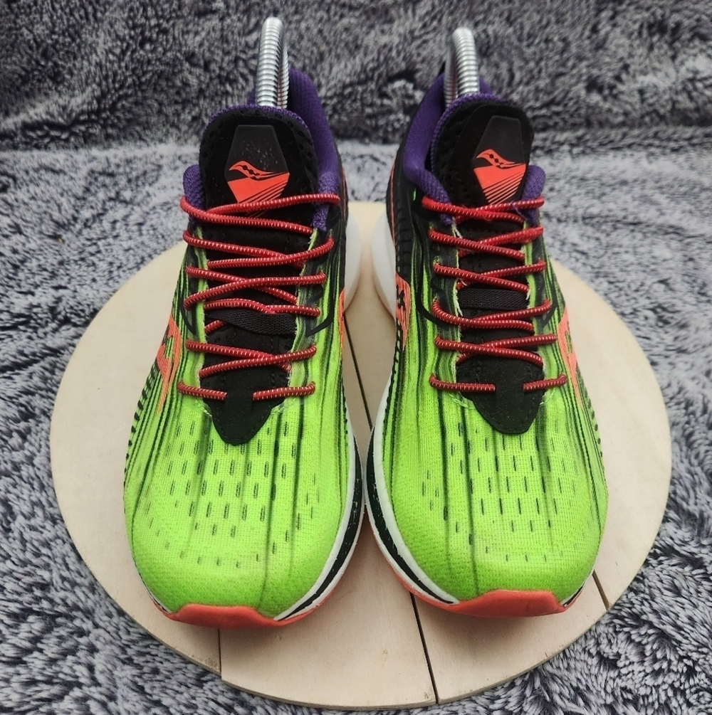 Saucony Endorphin Speed 2 Green Running Shoes Women's Size 7.5 - Picture 3 of 9